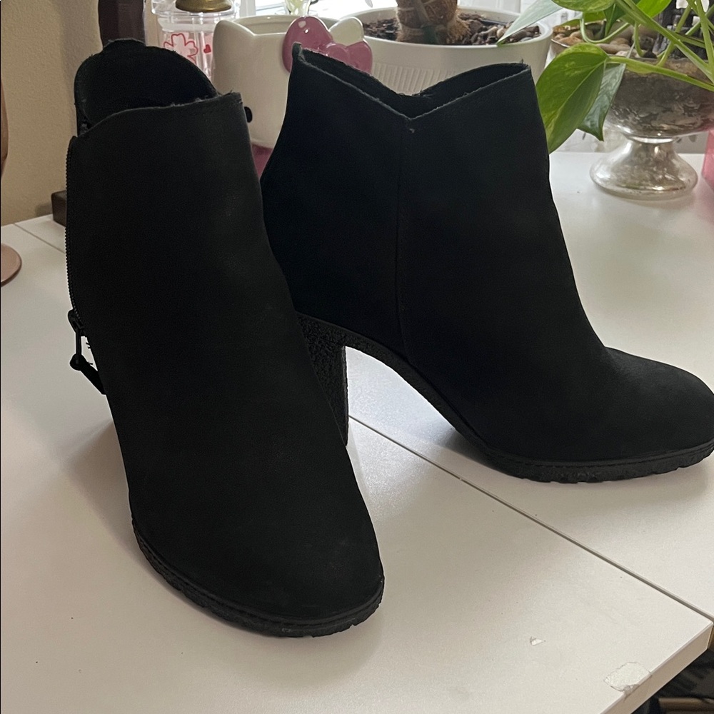 Timberland Ortholite Elegant Black Women's Ankle Boots size 8